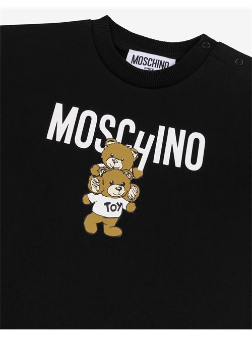 dress girl black MOSCHINO KIDS | MDV0BNLCA14/60100